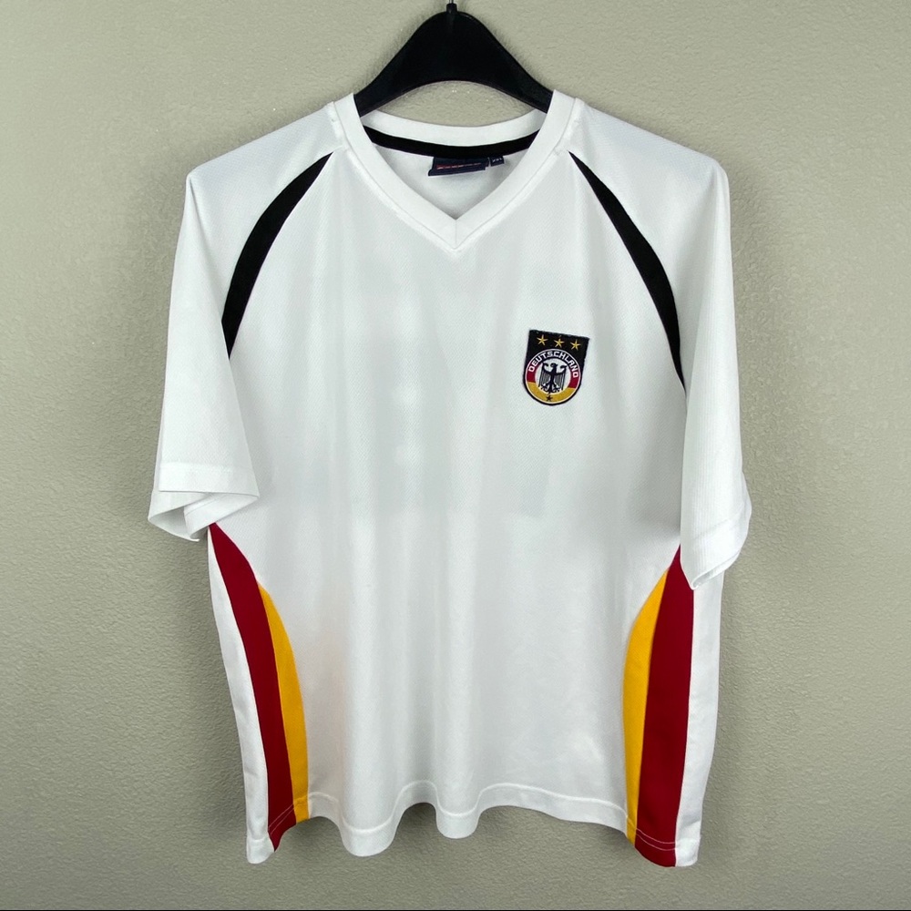 White Germany Soccer Jersey